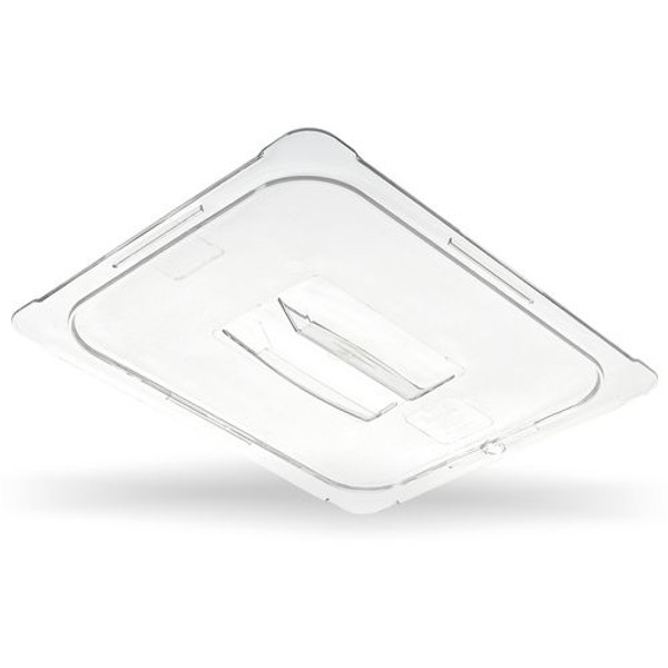 Storplus Polycarbonate Handled Universal Lid, 12.88 X 20.75 X 0.88, Clear, Plastic