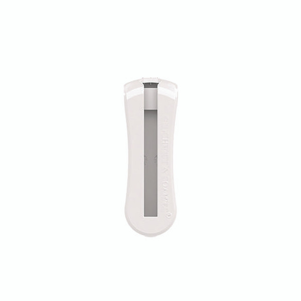 Pure By Gloss And Guild+pepper Abs Mini Bracket - Screw Mount, 1.25 X 0.84 X 3.65, White, 48/carton