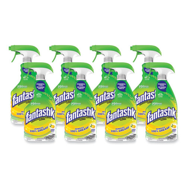 Disinfectant Multi-purpose Cleaner Lemon Scent, 32 Oz Spray Bottle, 8/carton - SJN366094
