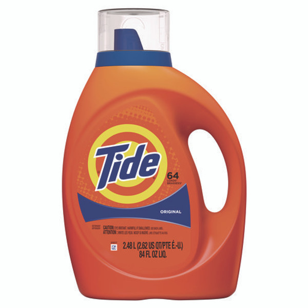 He Liquid Laundry Detergent, Original Scent, 64 Loads, 84 Oz Bottle, 4/carton