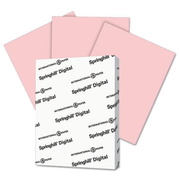 Digital Vellum Bristol Color Cover, 67 Lb Bristol Weight, 8.5 X 11, Pink, 250/pack