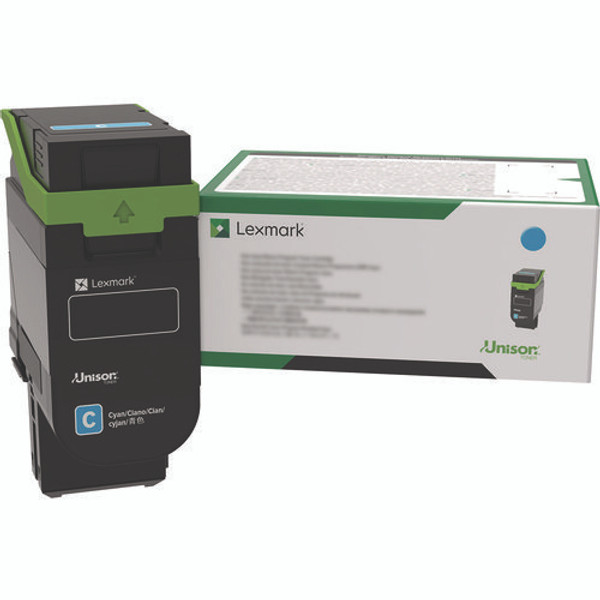 75m10c0 Toner, 2,000 Page-yield, Cyan