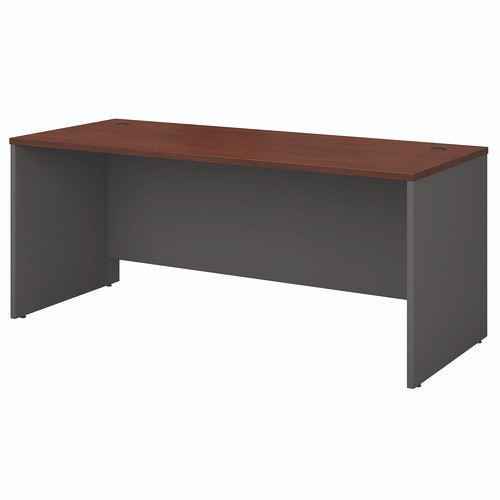 Series C Collection Desk Shell, 71.13" X 29.38" X 29.88", Hansen Cherry/graphite Gray