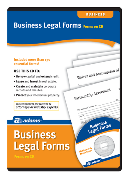 ABFSS4323 Business Legal Forms & Agreements, CD