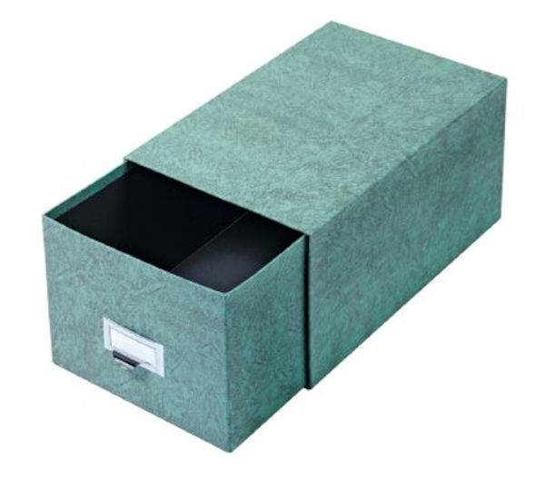 GLW69CGRE Index Card Storage Cases, 6" x 9" Card Size, Green