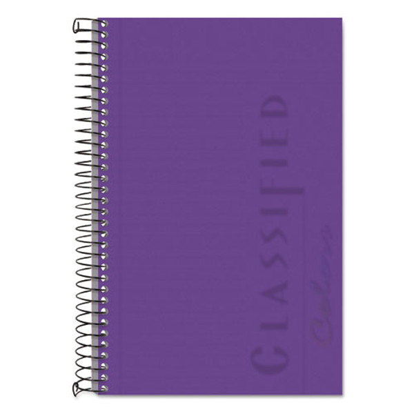 TOP99712 TOPS™ Poly Notebook, 5-1/2" x 8-1/2", Narrow Rule, Orchid Cover, 100 Sheets
