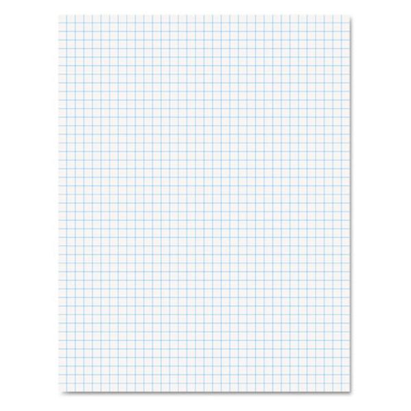 TOP22000 Ampad® Graph Pad, 8-1/2" x 11", Glue Top, Graph Rule (4 x 4), 50 Sheets