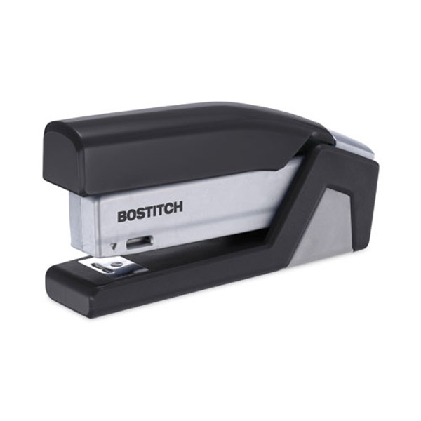 Injoy One-finger 3-in-1 Eco-friendly Compact Stapler, 20-sheet Capacity, Black