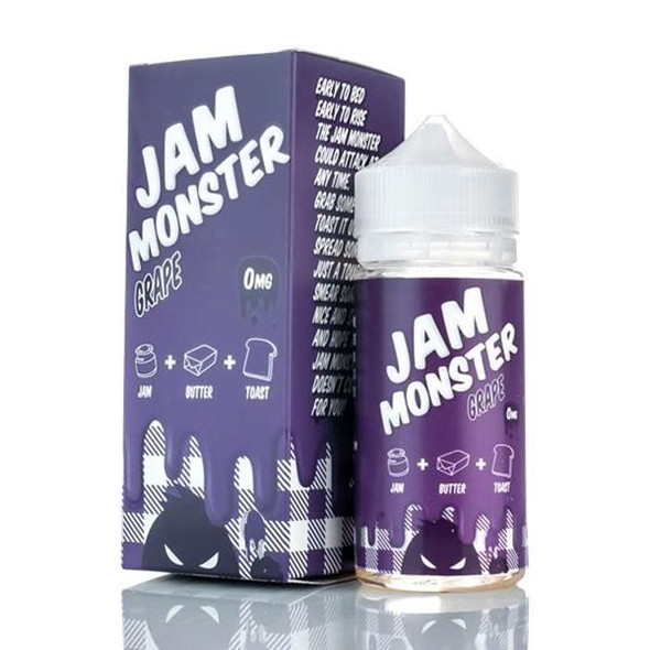 Jam Monster Grape E-liquid (100mL)