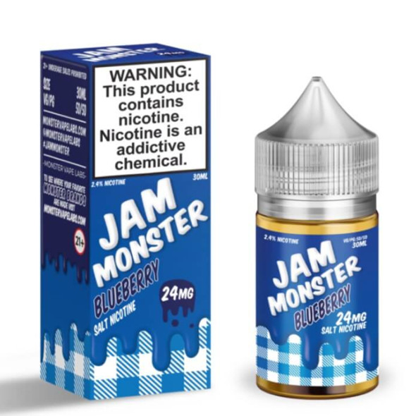 Jam Monster salt eliquid - Blueberry