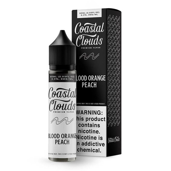 Coastal Clouds Blood Orange Peach Vape Juice 60ml