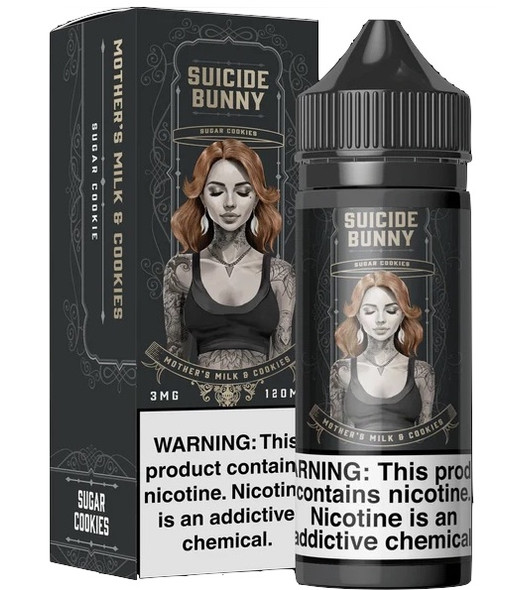 Suicide Bunny - Mother's Milk 120ml bottle and box