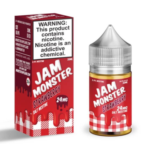 Jam Monster Strawberry Salt E-liquid