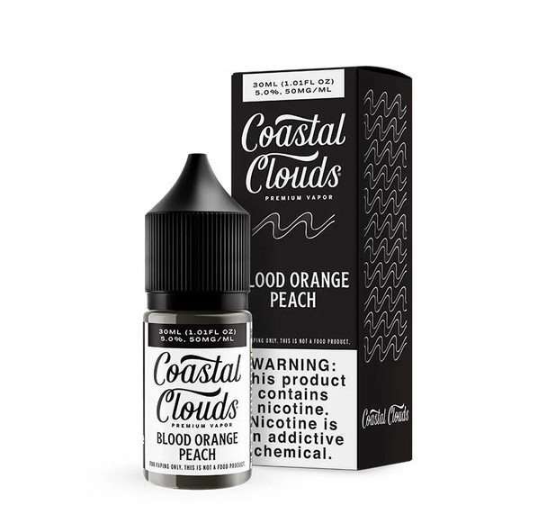 Coastal Clouds Salt Blood Orange Peach 30ml