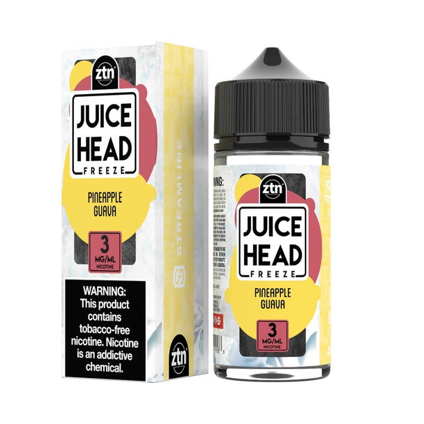 Juice Head Freeze Pineapple Guava 100ml Vape Juice