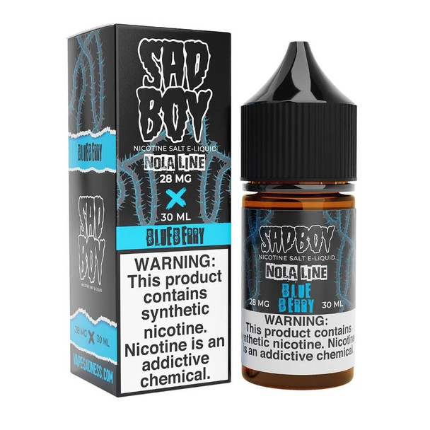 Sadboy Salt Nola Line Blueberry 30ml Nic Salt