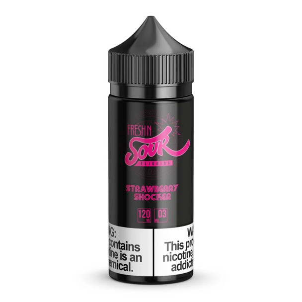 Fresh N Sour Strawberry Shocker 120ml Vape Juice