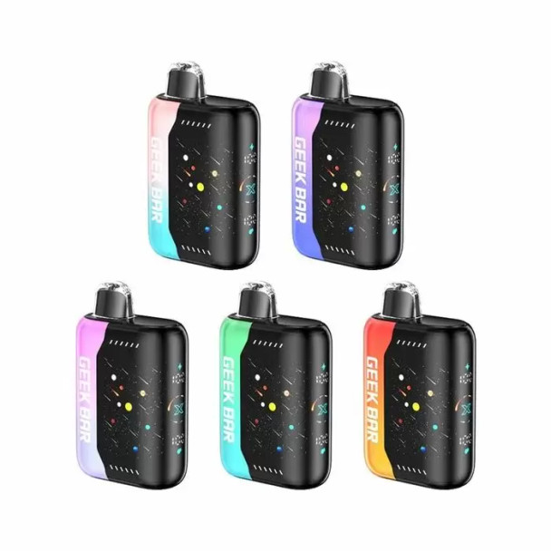 Geek Bar Pulse X 25K Meteor Edition Disposable Vape – Full Device View