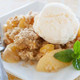 peach cobbler