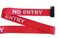 Pilot 10m Belt Barrier - NO ENTRY (red)