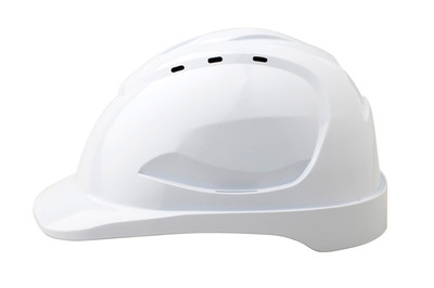 Hard Hat (V9) VENTED 6 Point PINLOCK Harness WHITE