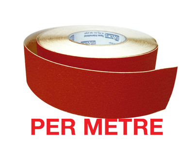 50mm Anti-Slip Tape RED - PER METRE