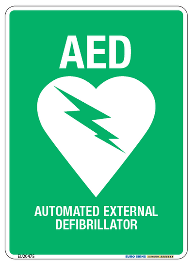 AED 90x125 DECAL