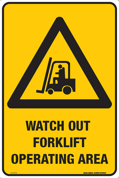 WATCH OUT FORKLIFT OPERATING AREA 300x450 MTL