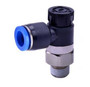 Flow Control air fitting.  1/8 npt to 1/4 instant fit air hose Flow Control air fitting.  1/8 npt to 1/4 instant fit air hose