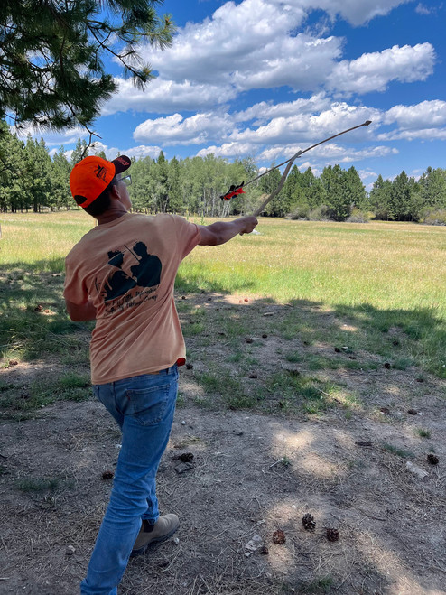 Practicing with primitive equipment