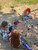 Camper learning to make a net