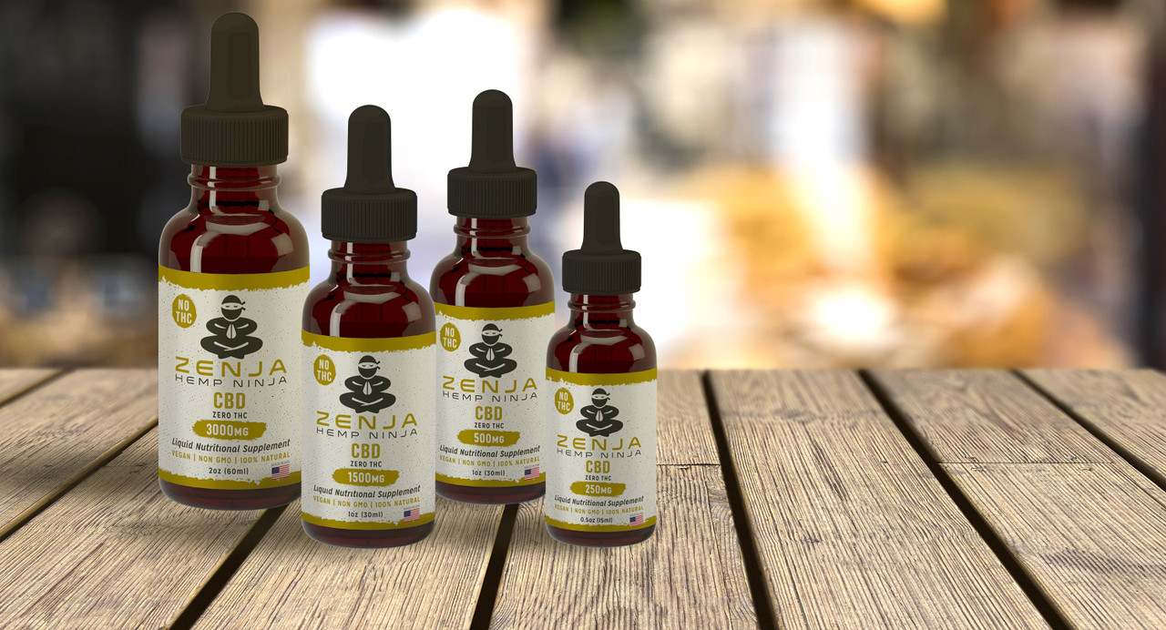 Zenja No THC CBD Oil