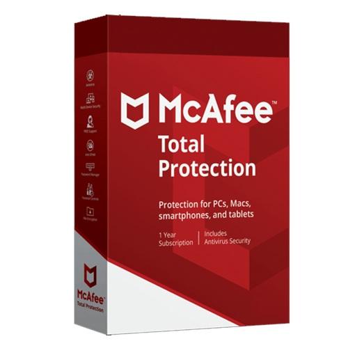 McAfee Total Protection (1 Dispositivo / 1 Anno)