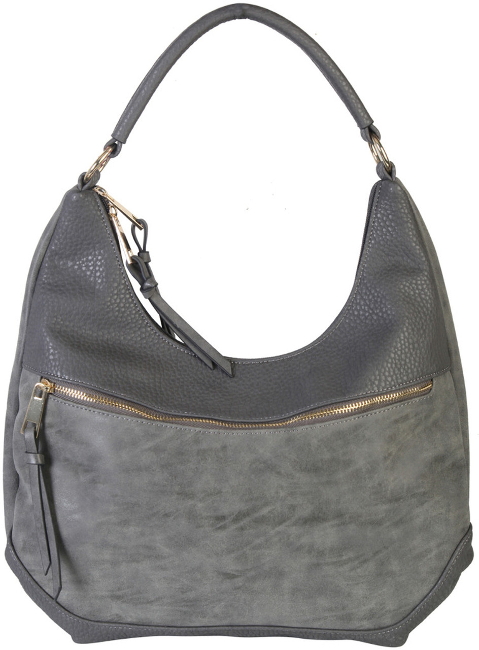 gray hobo purse