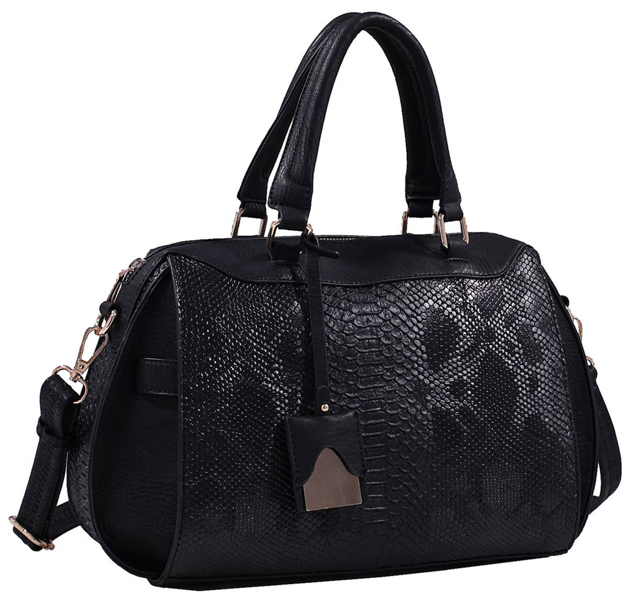 Buy Black Pu Shoulder Bag (Handbag) for INR2799.00 | Biba India