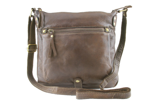 Siegler Fashion Classic  Genuine Full Leather Travel Shoulder Bag