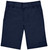 Mens Flat Front Shorts - Navy
