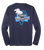 SVC Spirit Shirt LS - Youth - Cyan/White