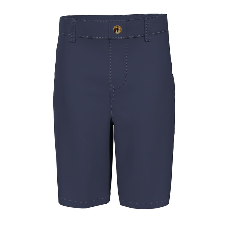 Boys Flat Front Shorts - Navy