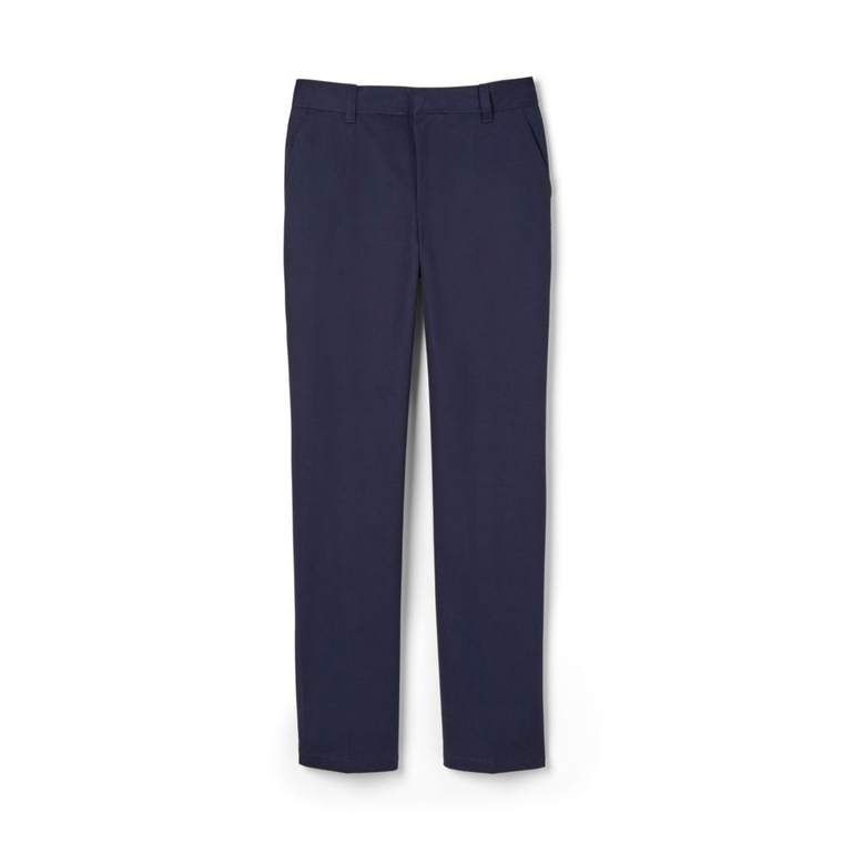Boys Flat Front Pants - Navy