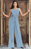 Dressy Jumpsuits Long Sleeveless Classy Pants Suits Outfit - NT147