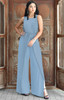 Dressy Jumpsuits Long Sleeveless Classy Pants Suits Outfit - NT147