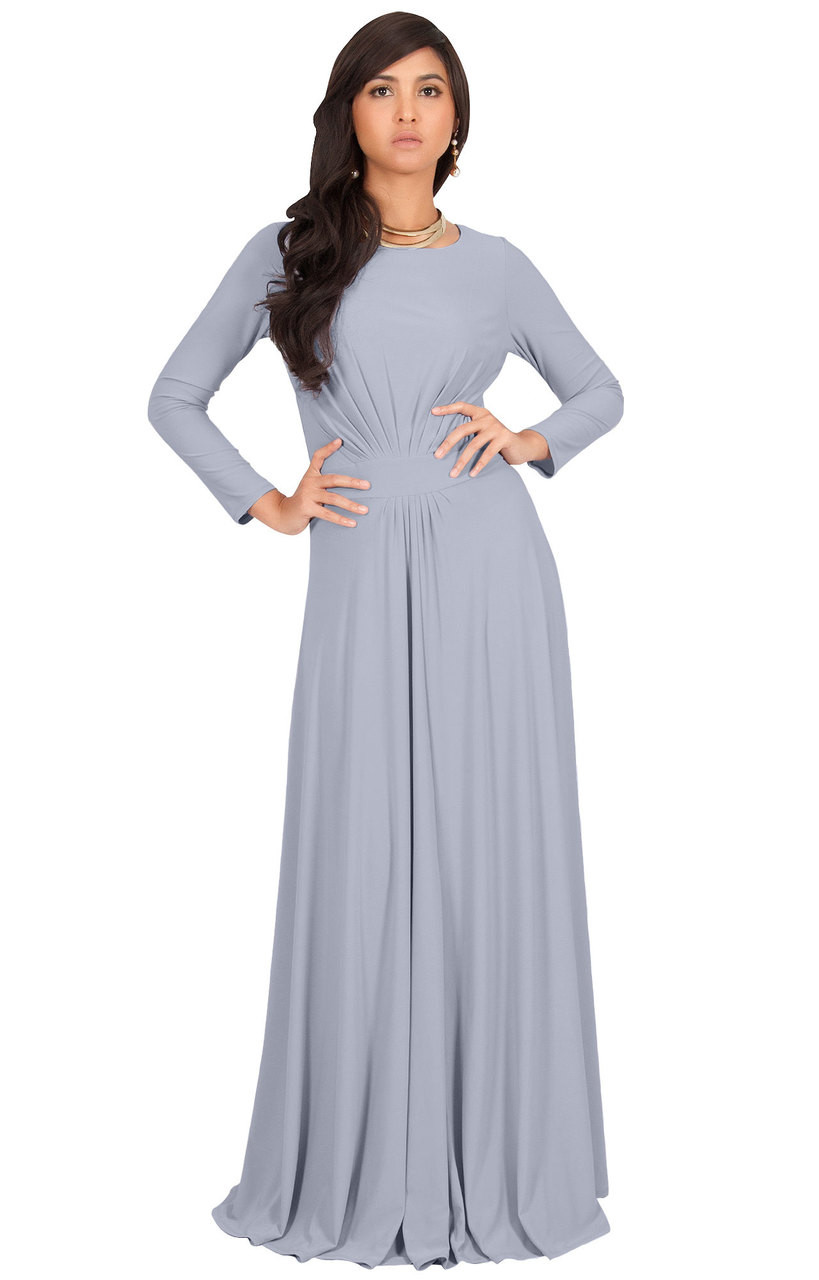 long empire waist maxi dress