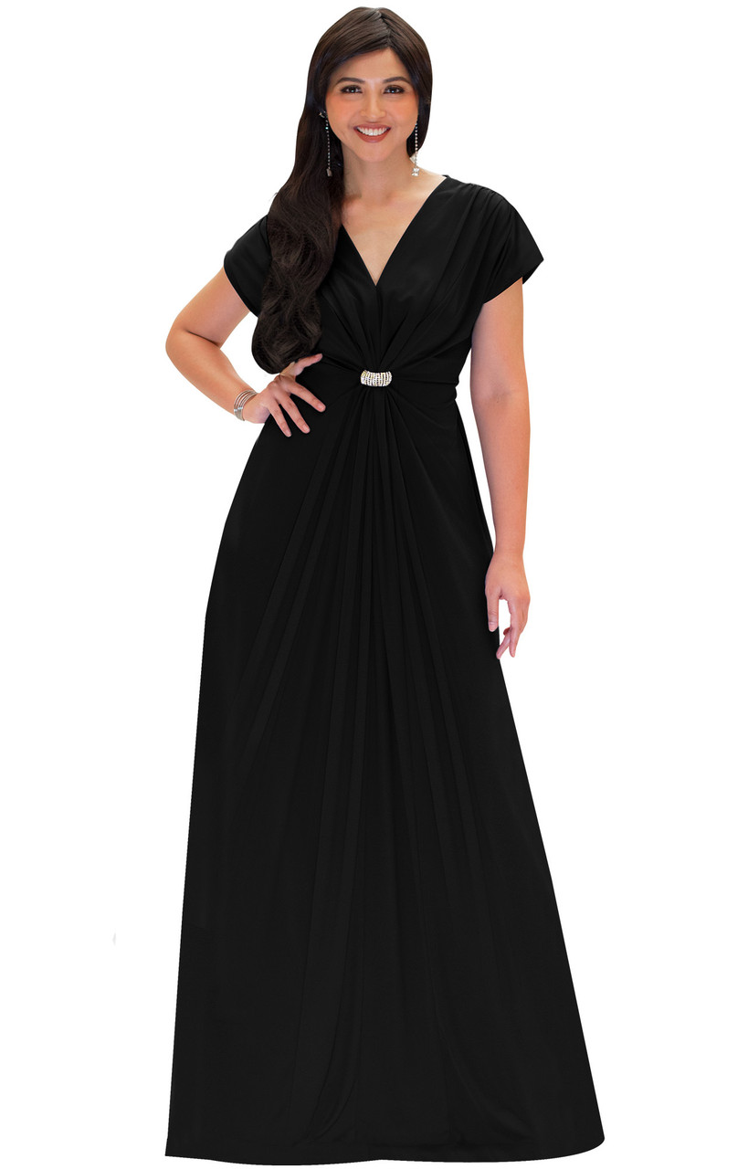 KOH KOH Long Evening Floor Length Maxi Dress Gown - NT104 - KOH KOH® Women's  Clothing