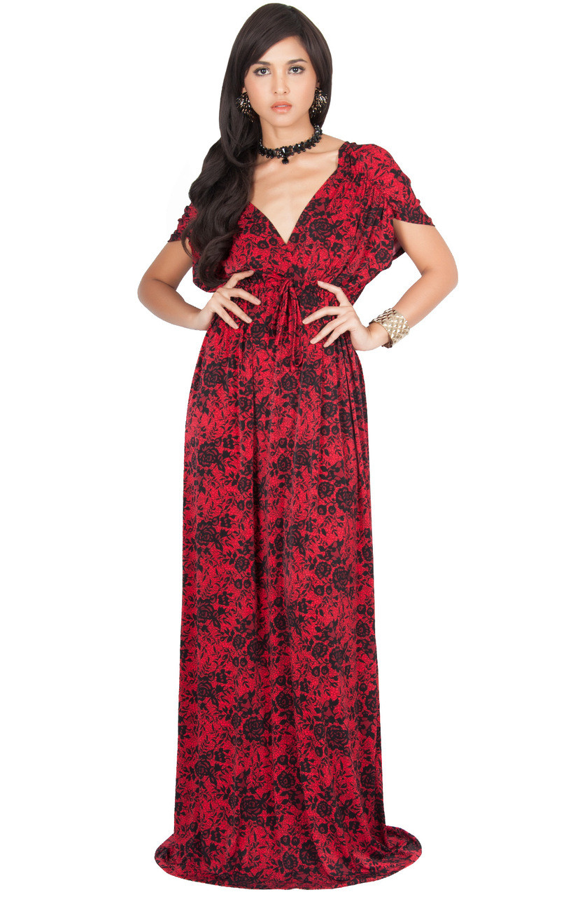 koh koh maxi dress