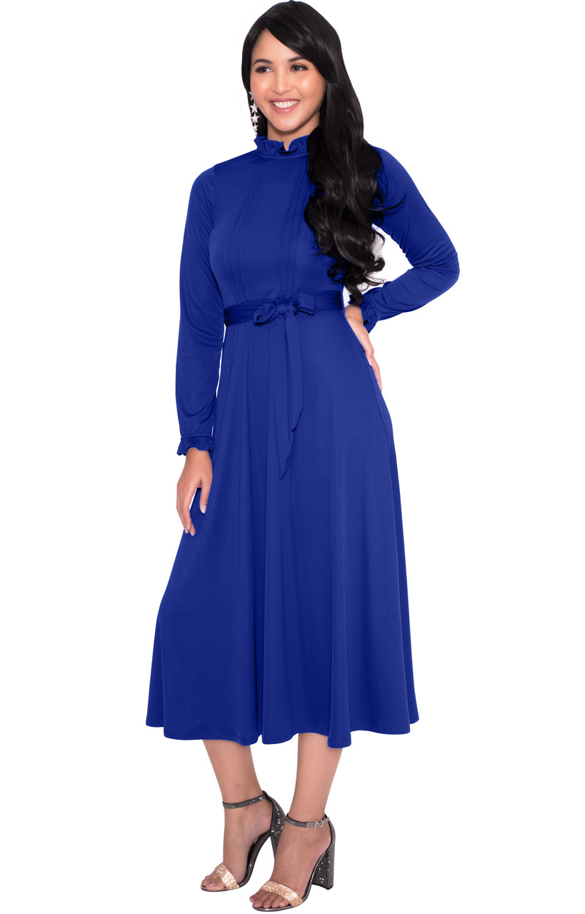 Women's long sleeve shop knee length dress