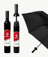 Vinrella Misty Spirits Labeled Bottle Umbrella