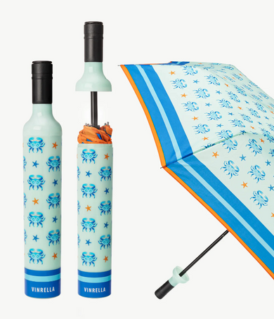Vinrella Crab Cake Bottle Umbrella