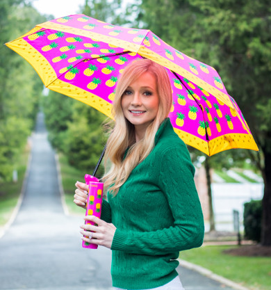 Vinrella Pineapple Punch Bottle Umbrella