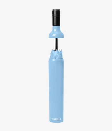 Powder Blue Umbrella in a Bottle